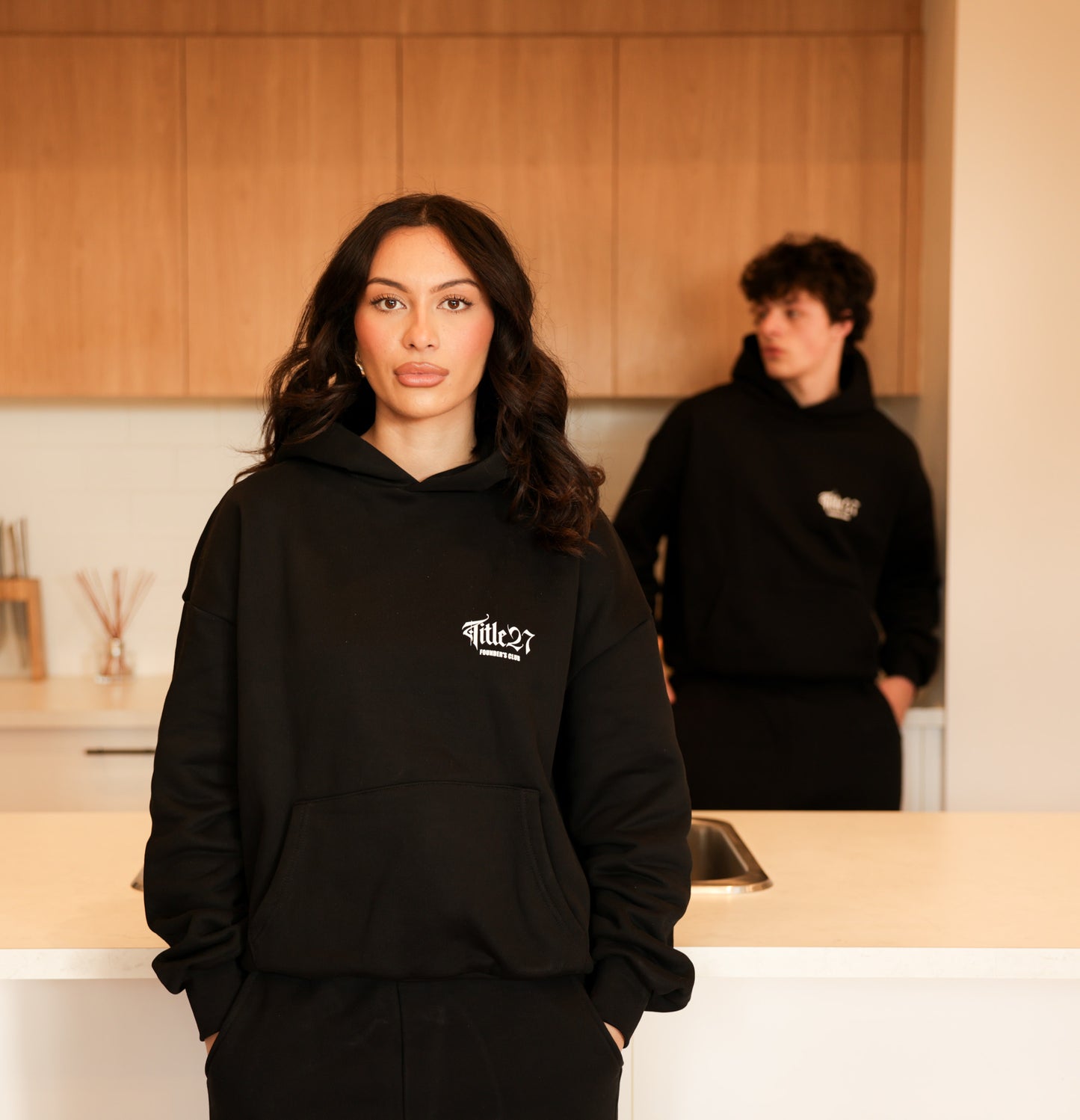 FOUNDERS CLUB HOODIE - BLACK