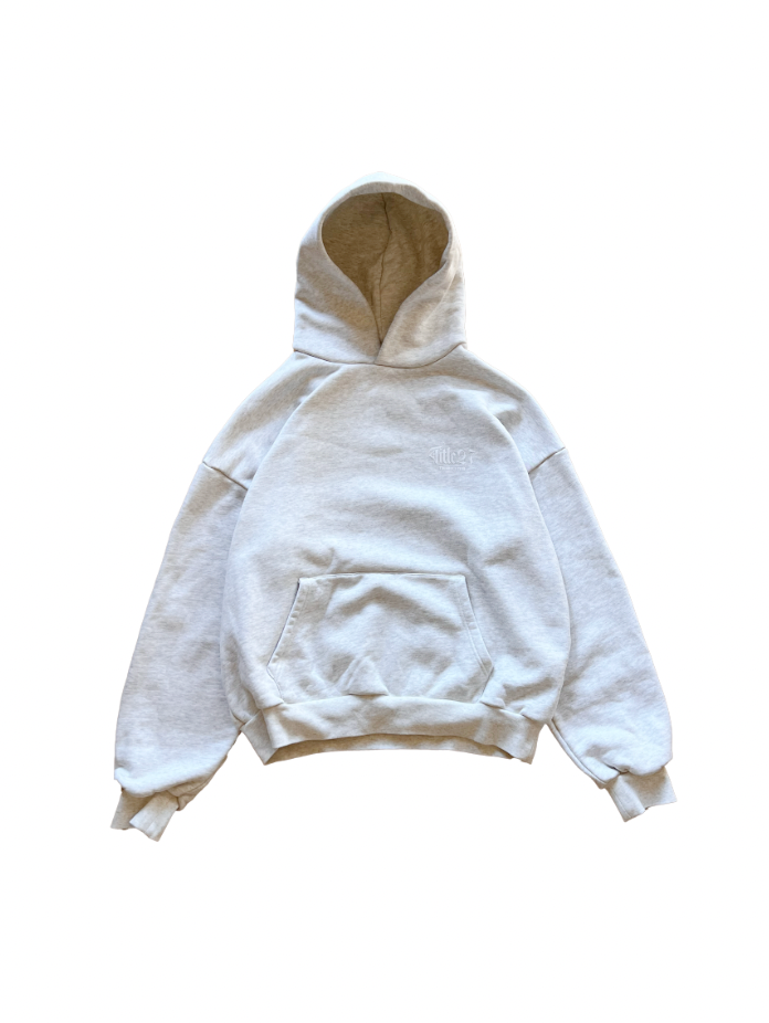 FOUNDERS CLUB HOODIE - SNOW GREY
