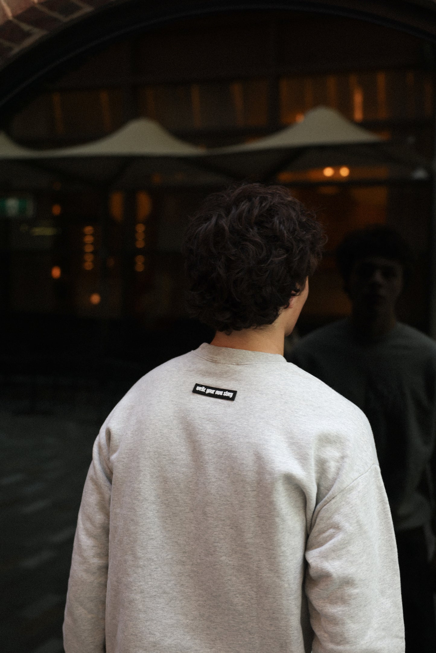 Crew Neck - STONE GREY