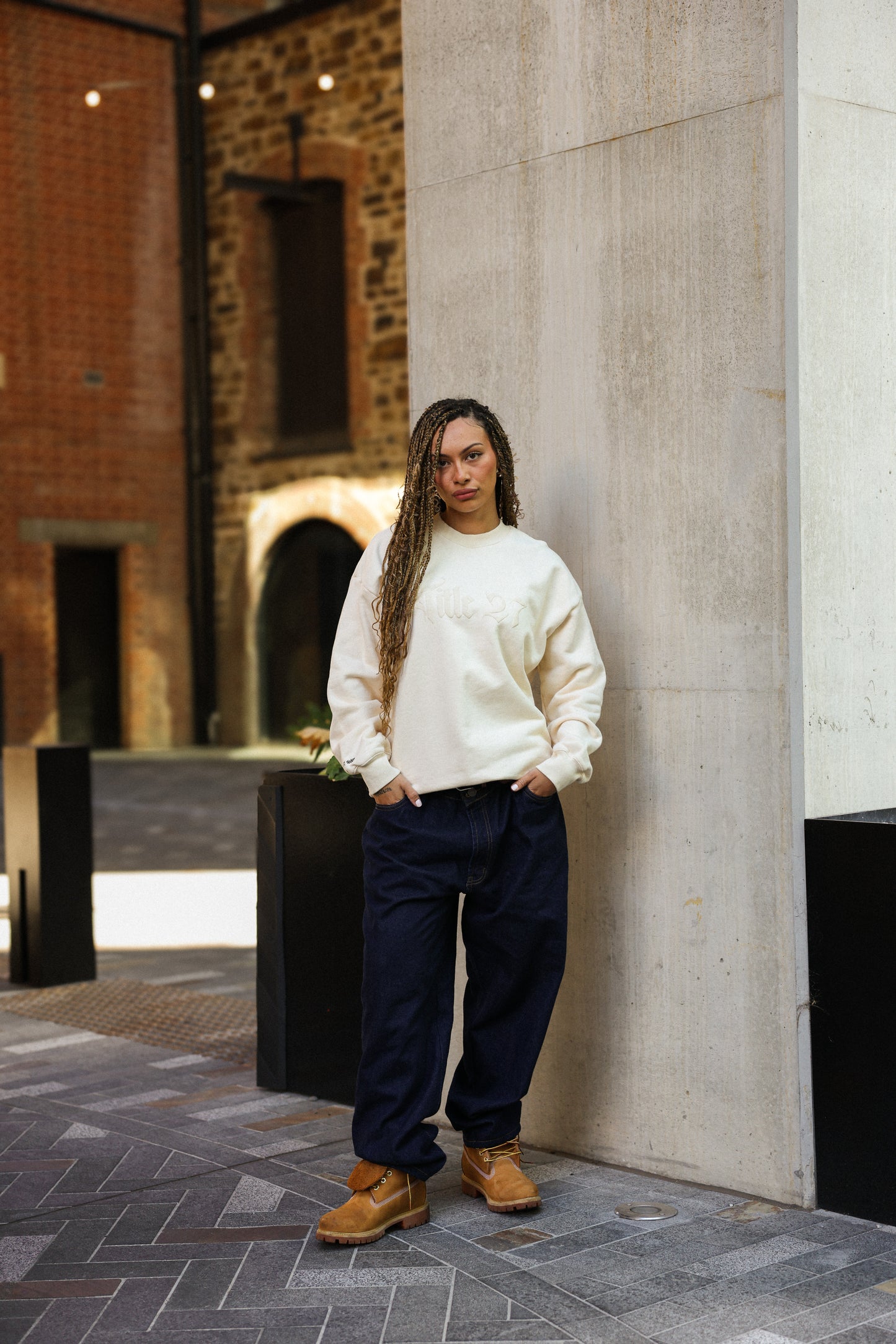 Crew Neck - ECRU