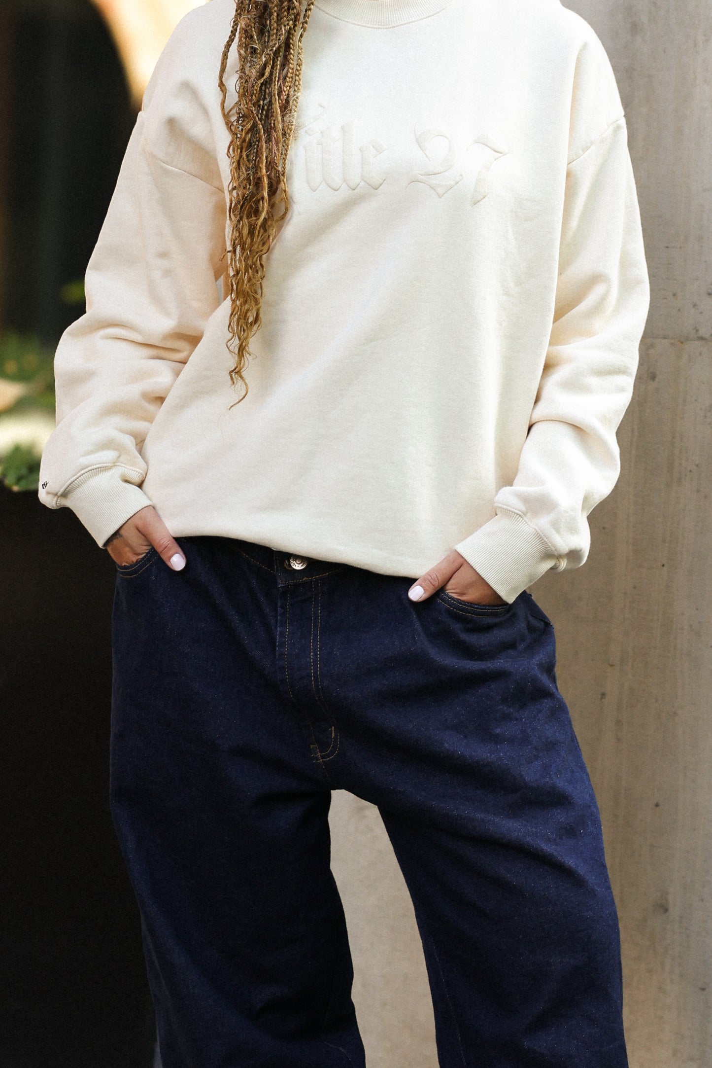 Crew Neck - ECRU