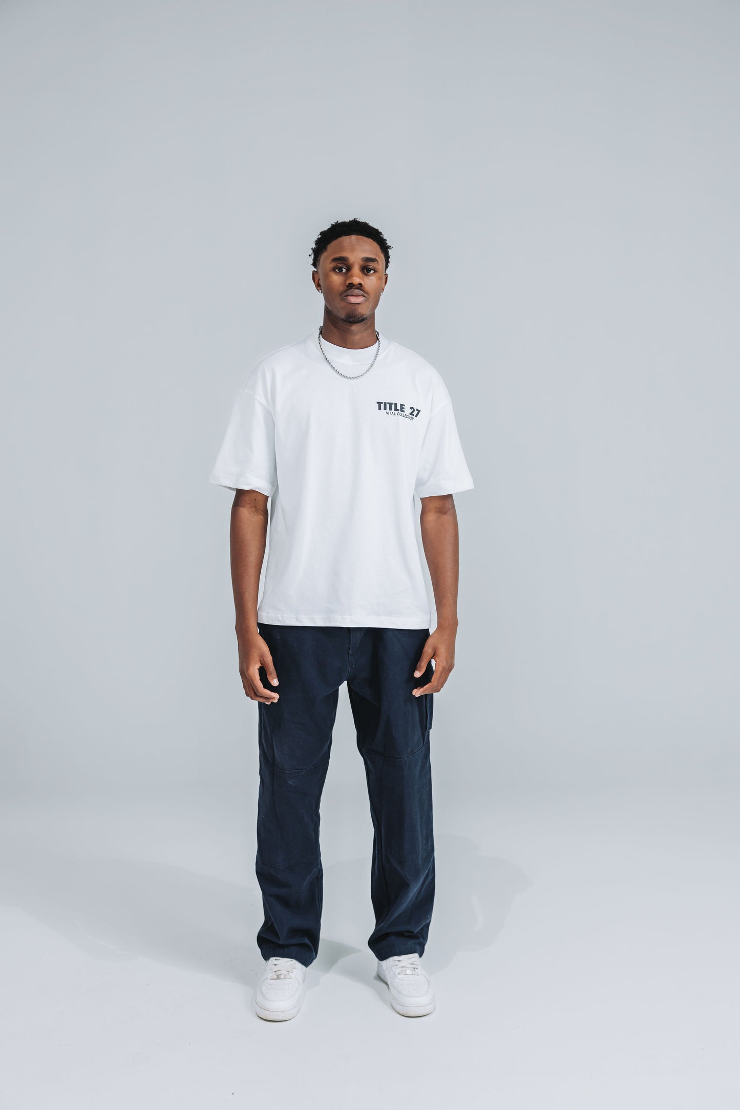 Vital Collection Basic Tee - WHITE