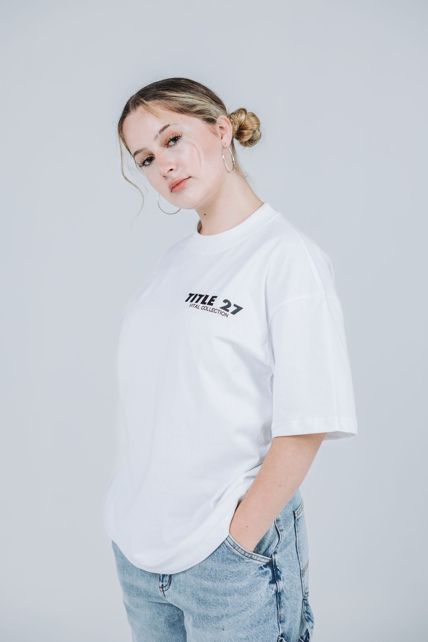 Vital Collection Basic Tee - WHITE