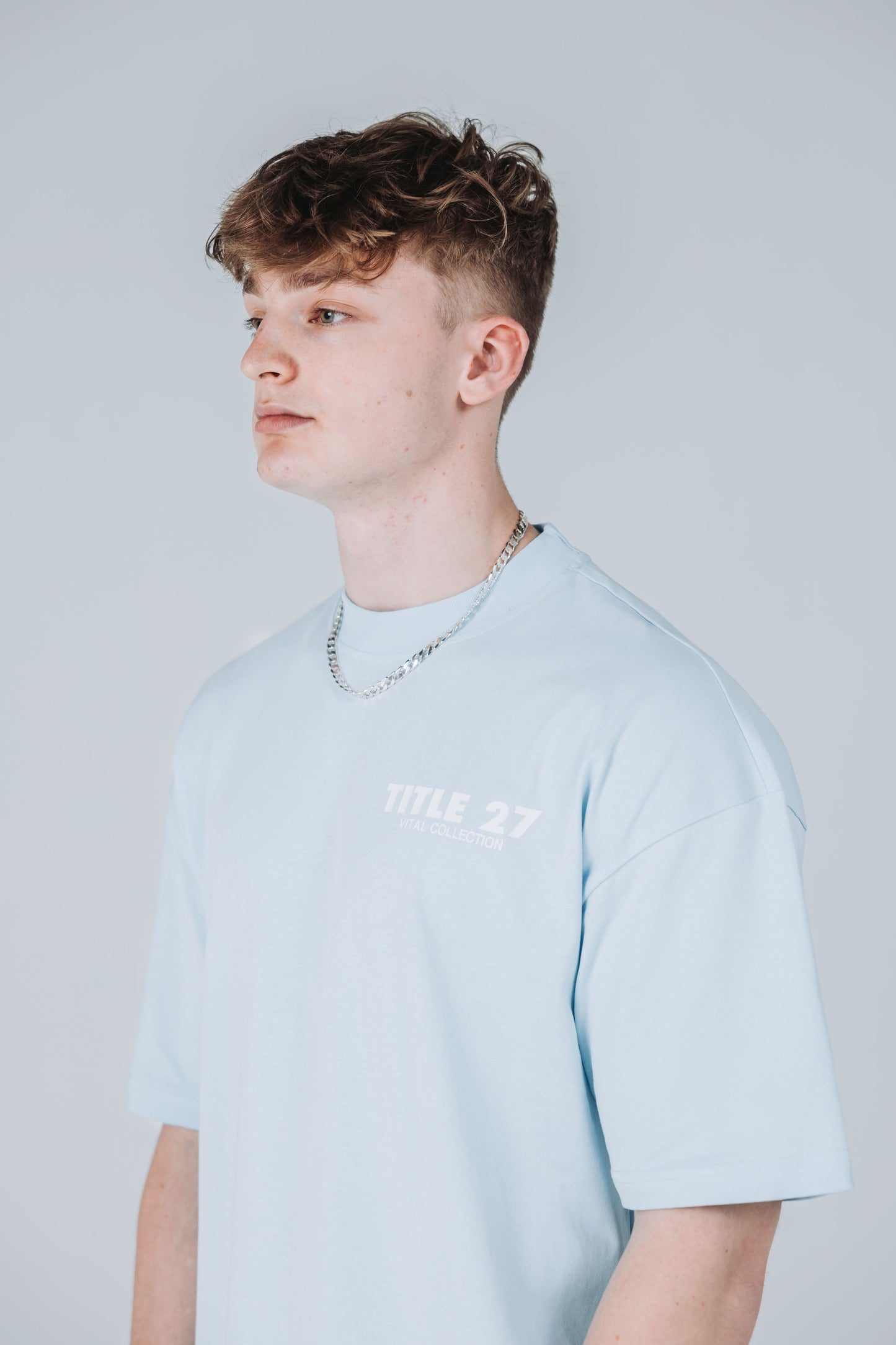 Vital Collection Basic Tee -BLUE