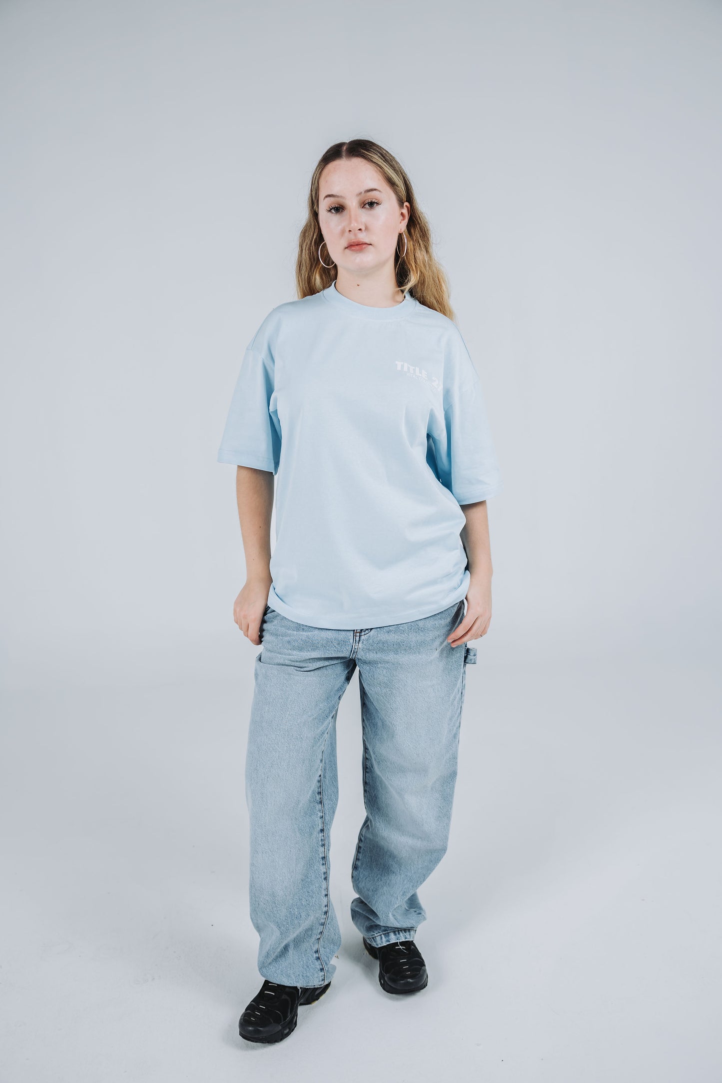 Vital Collection Basic Tee -BLUE