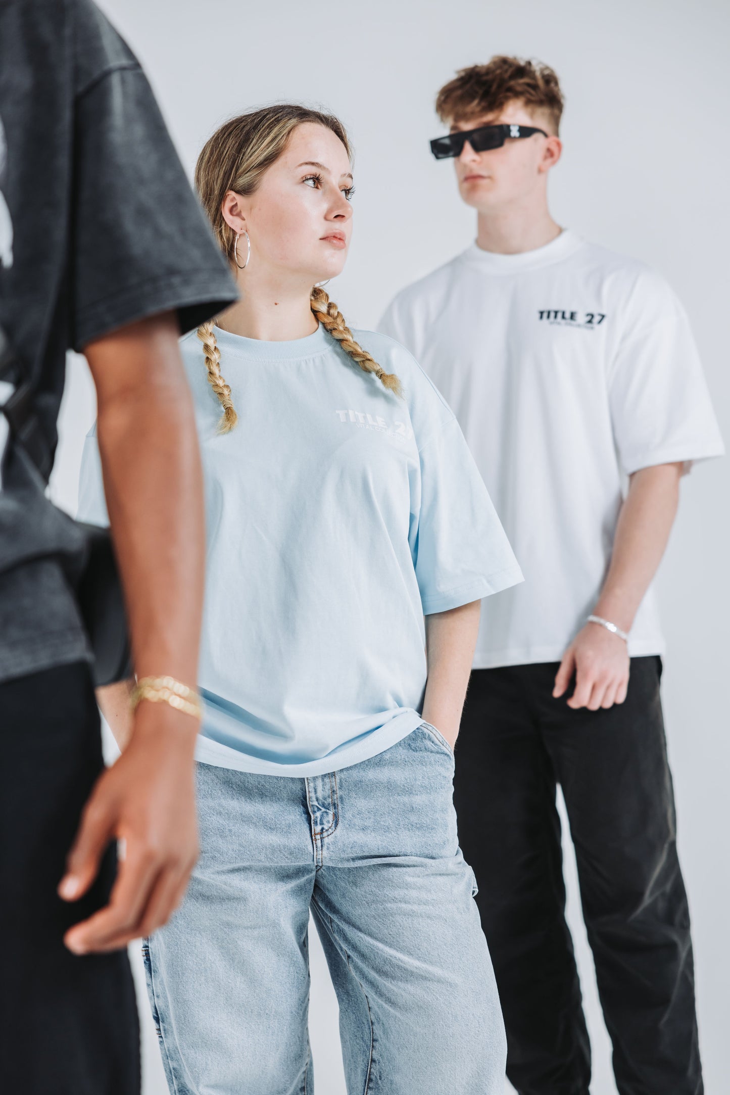 Vital Collection Basic Tee -BLUE