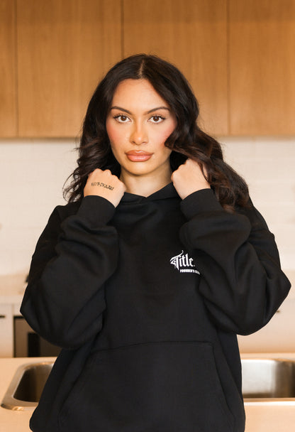 FOUNDERS CLUB HOODIE - BLACK