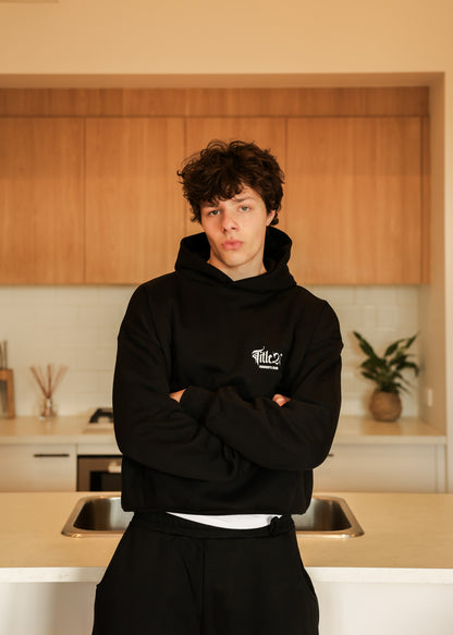FOUNDERS CLUB HOODIE - BLACK