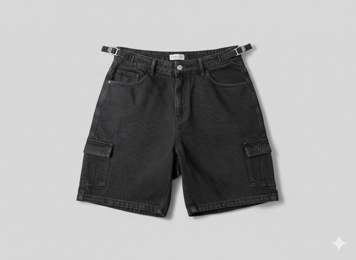 Jorts - BLACK