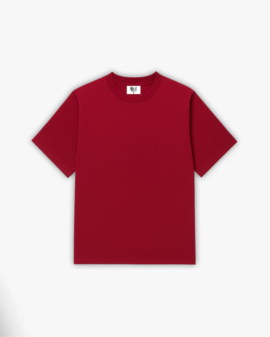 untitled collection - cropped red t-shirt